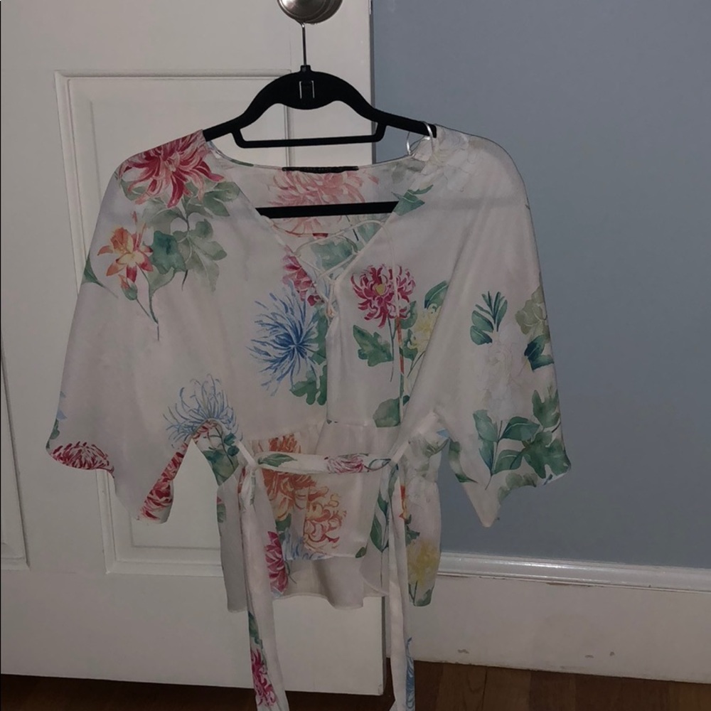 Zara Wrap Top
